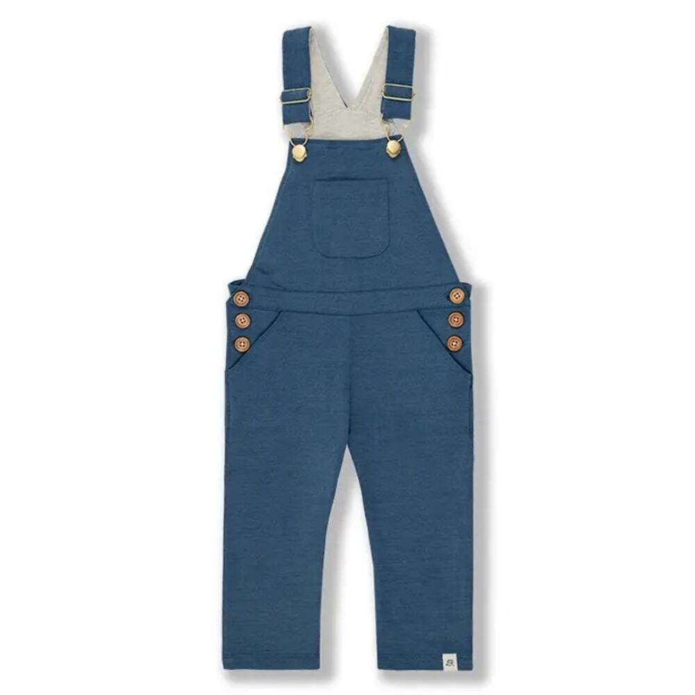 NWOT Little Road Co. Blue Overalls Size 2T